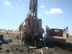 drilling for water